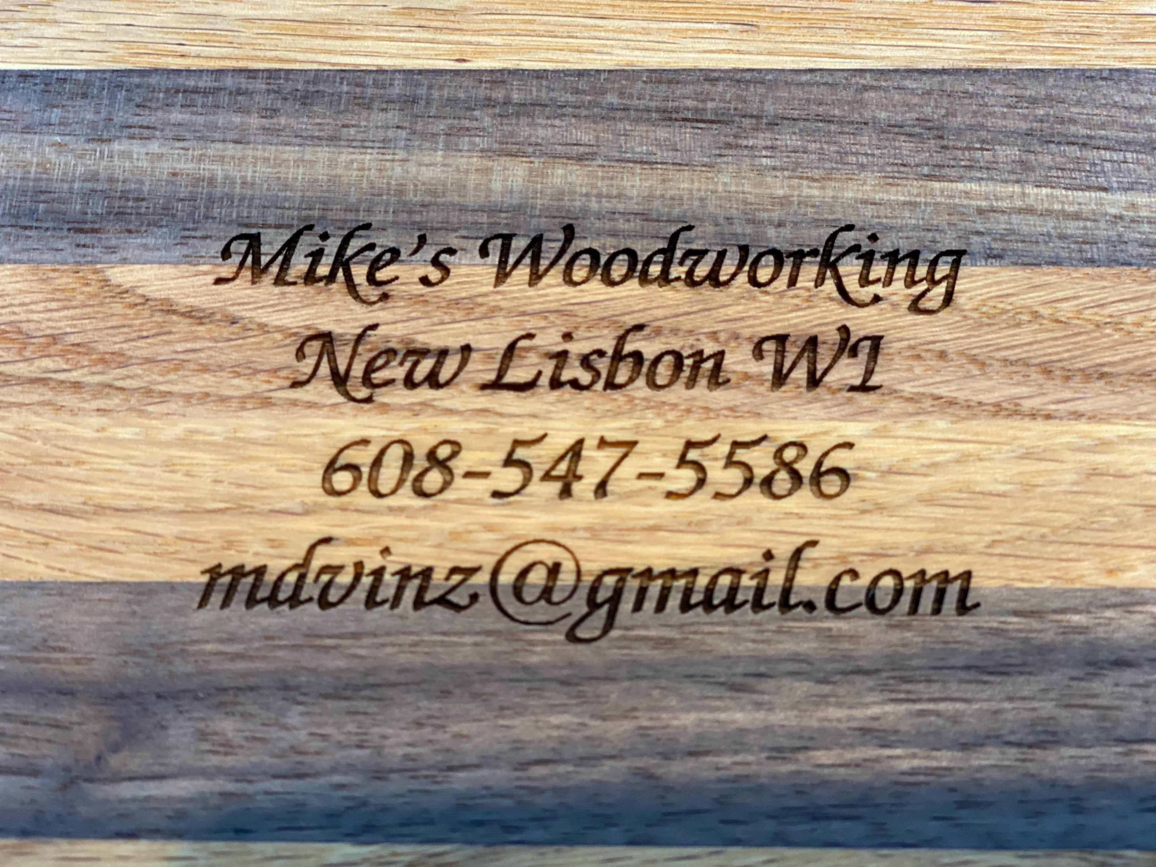 Laser engraved information.